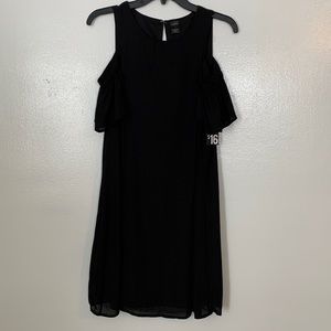 Open shoulder dress